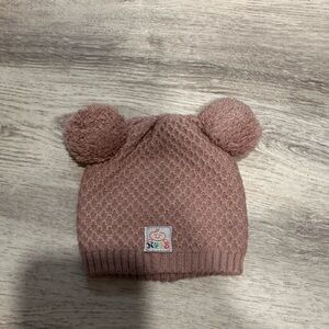 Cozy Knit Kids Beanie with bear Ears